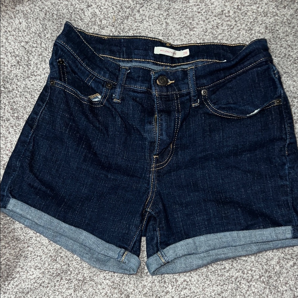 Levi’s Mid Length shorts